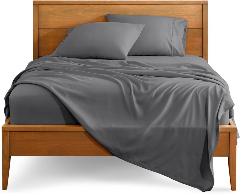 Bare Home Queen Sheet Set - Luxury 1800 Ultra-