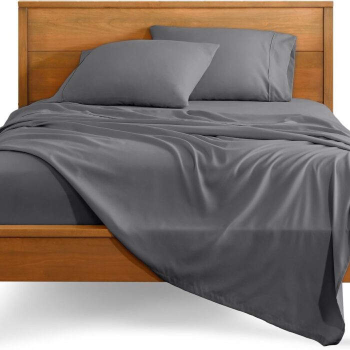 Bare Home Queen Sheet Set - Luxury 1800 Ultra-